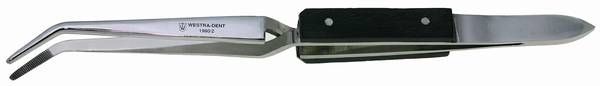 Ltpinzette gebogen 16,5 cm