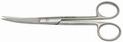 Chirurgische Schere, gebogen, 14,5 cm