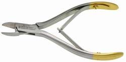 Ligaturzange mit Feder 12,5 cm TC